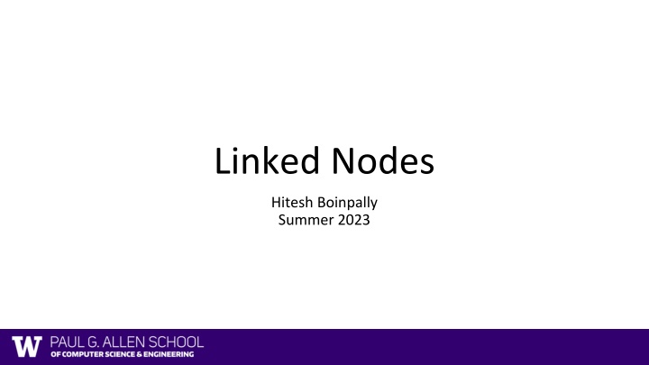 linked nodes