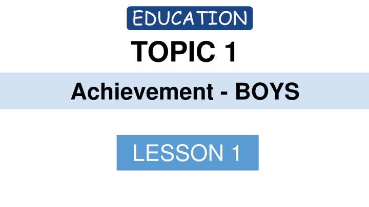 education