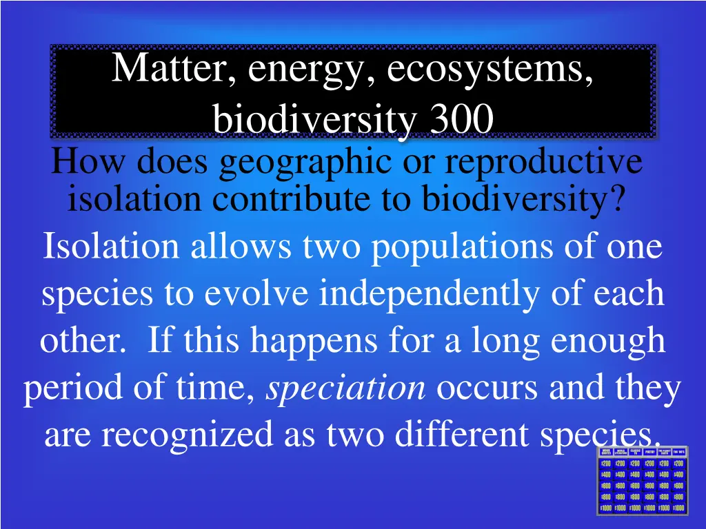 matter energy ecosystems biodiversity 1