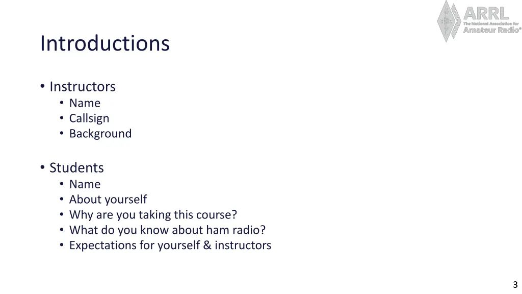 introductions