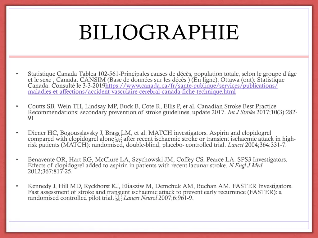 biliographie