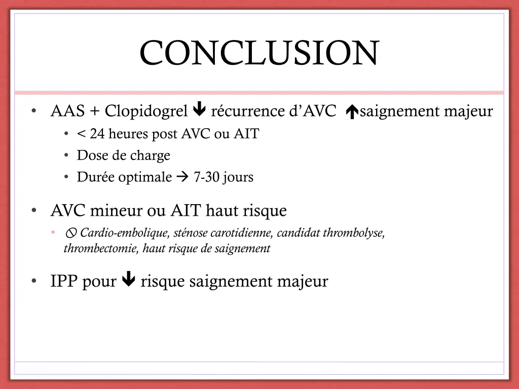 conclusion
