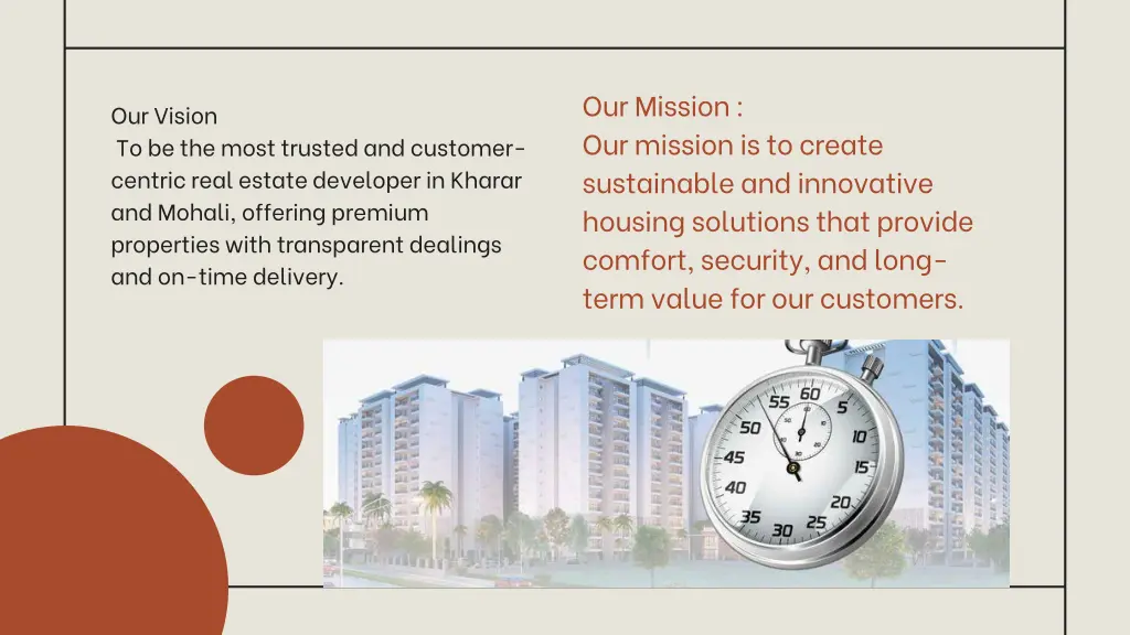 our mission our mission is to create sustainable