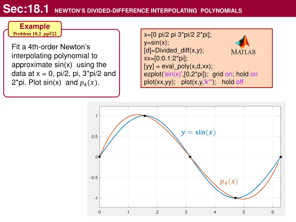 sec 18 1 newton s divided difference 17