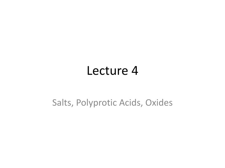 lecture 4