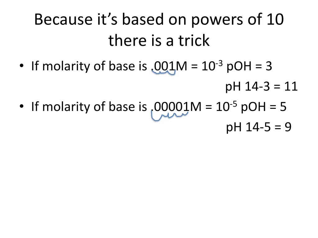 because it s based on powers of 10 there 1