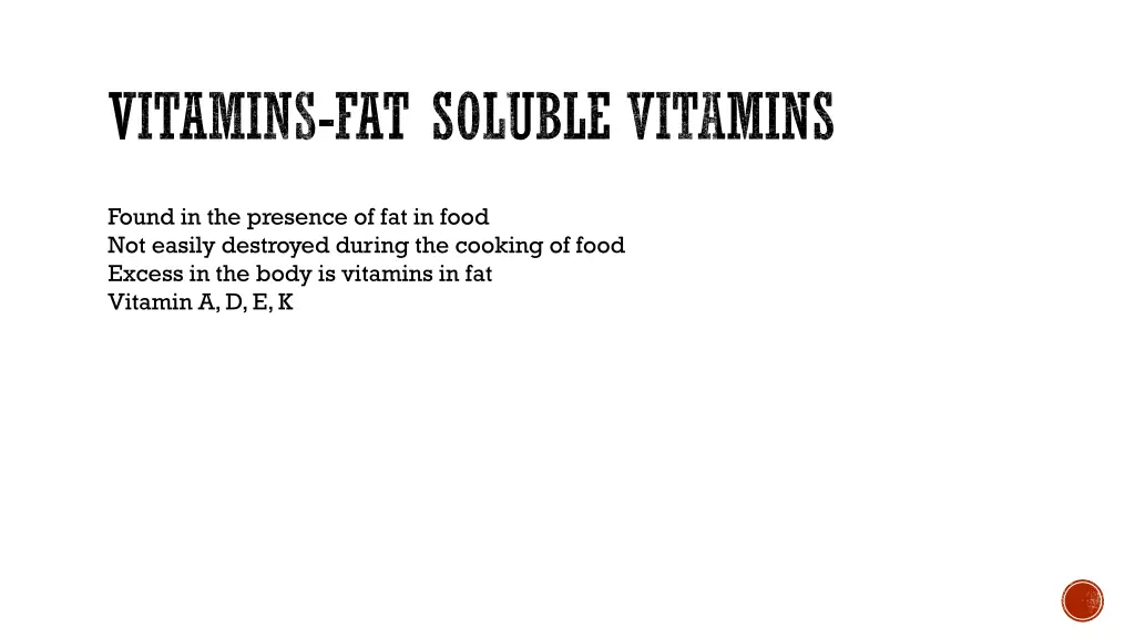 vitamins fat soluble vitamins