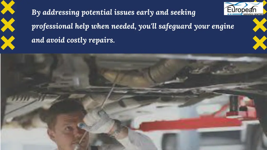 by addressing potential issues early and seeking