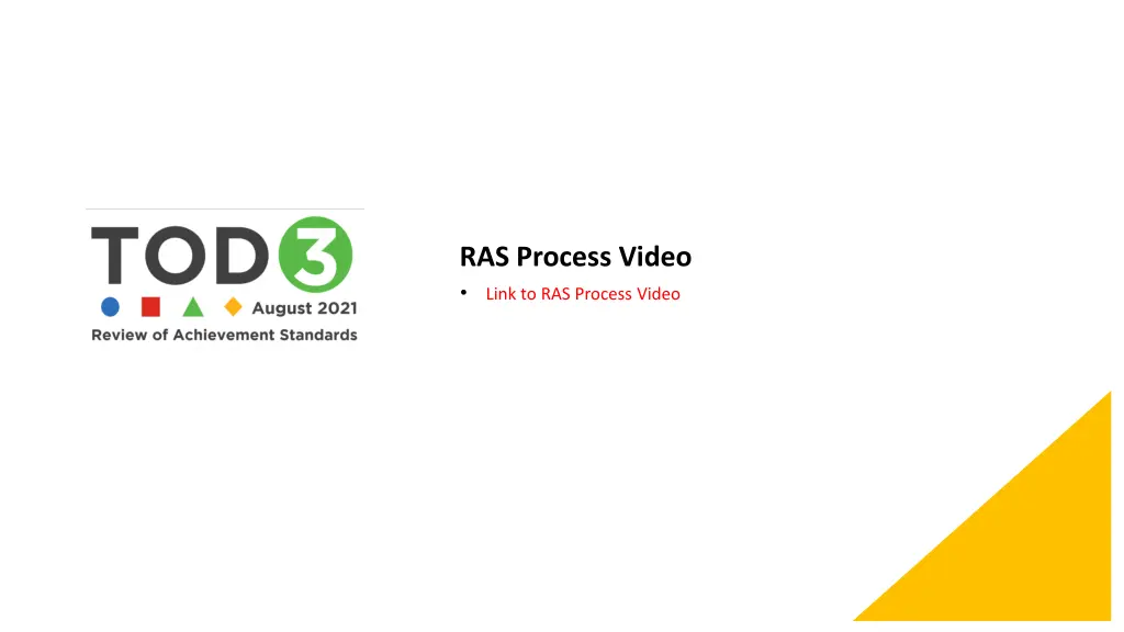 ras process video link to ras process video
