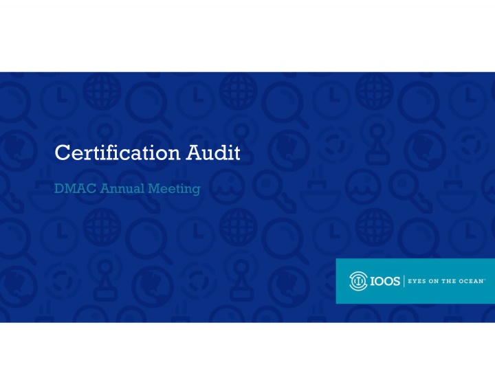 certification audit