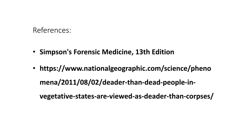 references