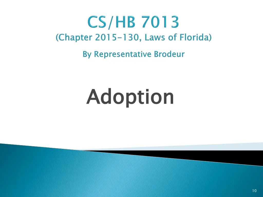 adoption