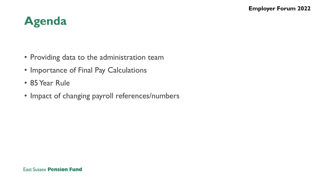 employer forum 2022