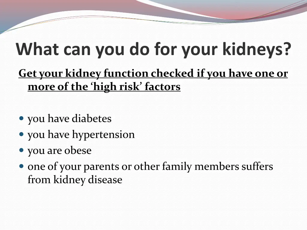 what can you do for your kidneys 7