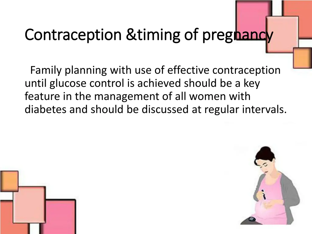 contraception contraception timing
