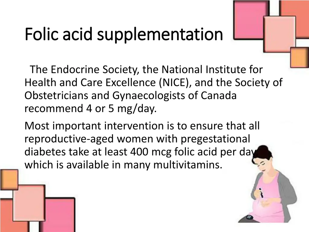 folic acid supplementation folic acid 1