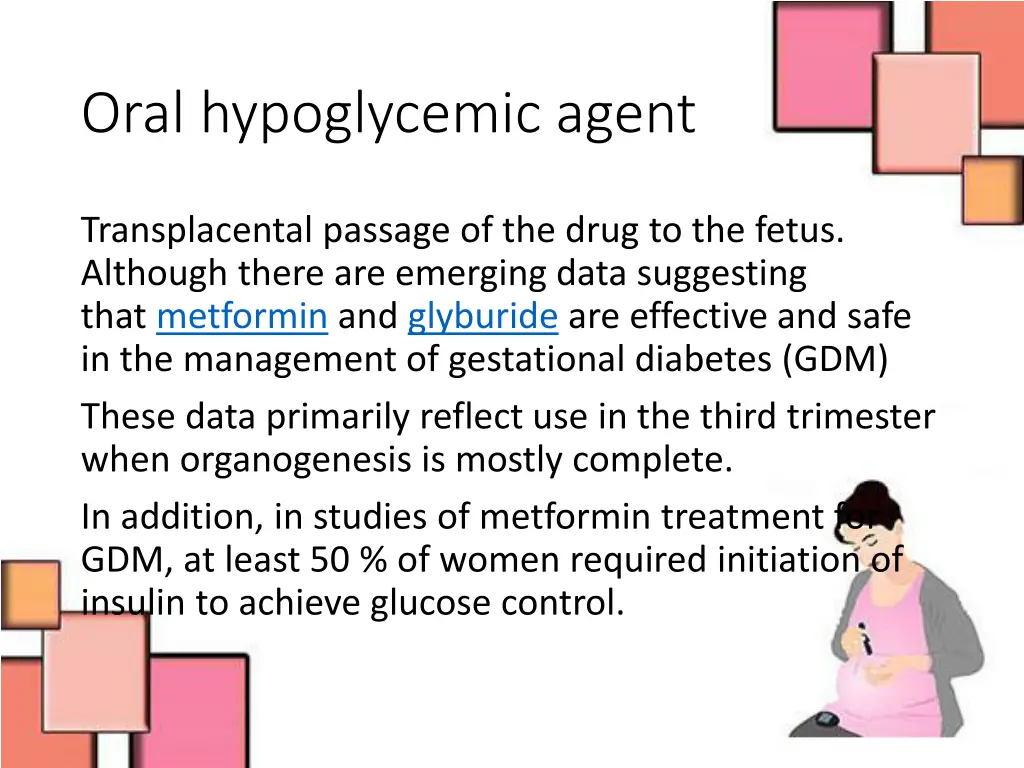oral hypoglycemic agent