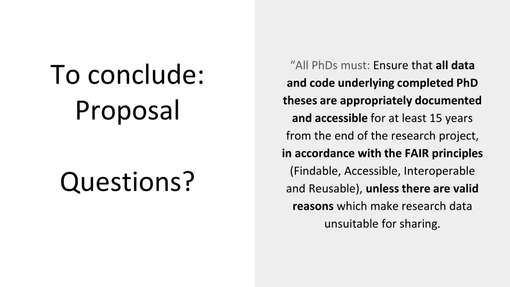 all phds must ensure that all data and code 1