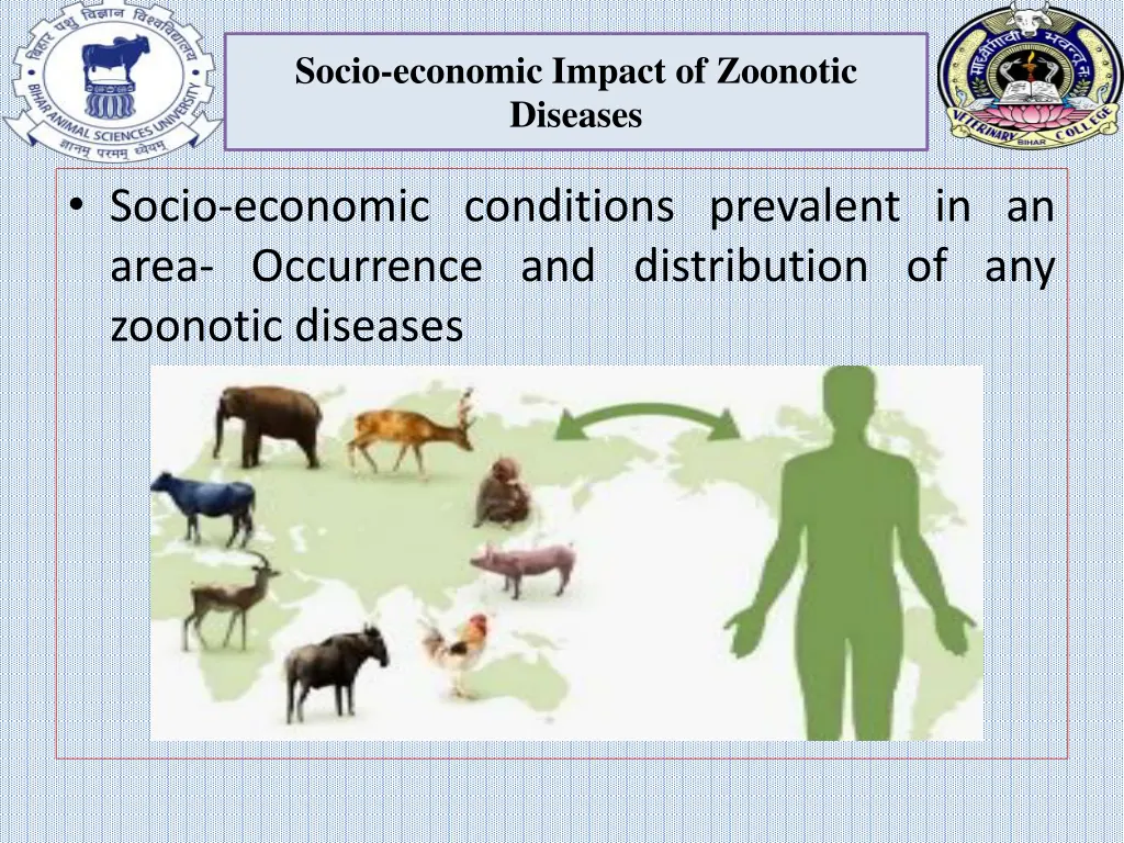 socio economic impact of zoonotic diseases