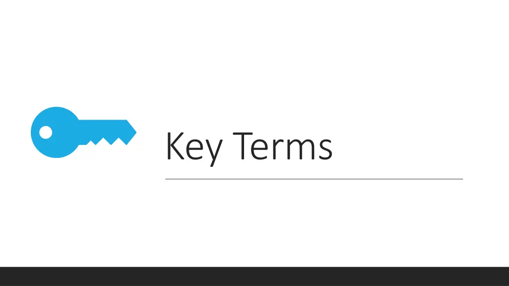 key terms