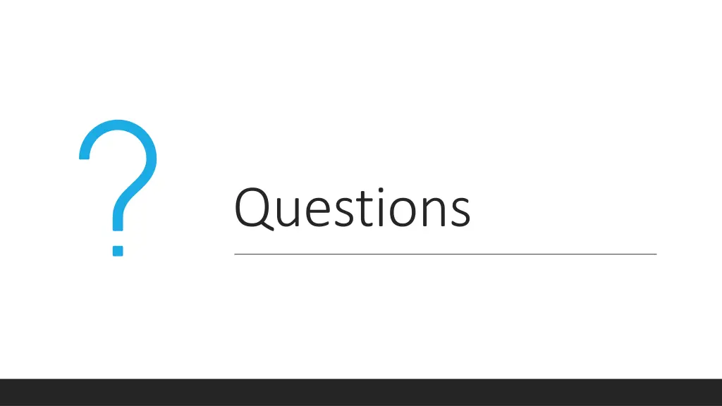 questions