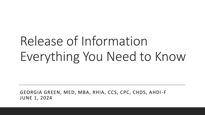 release of information everything you need to know