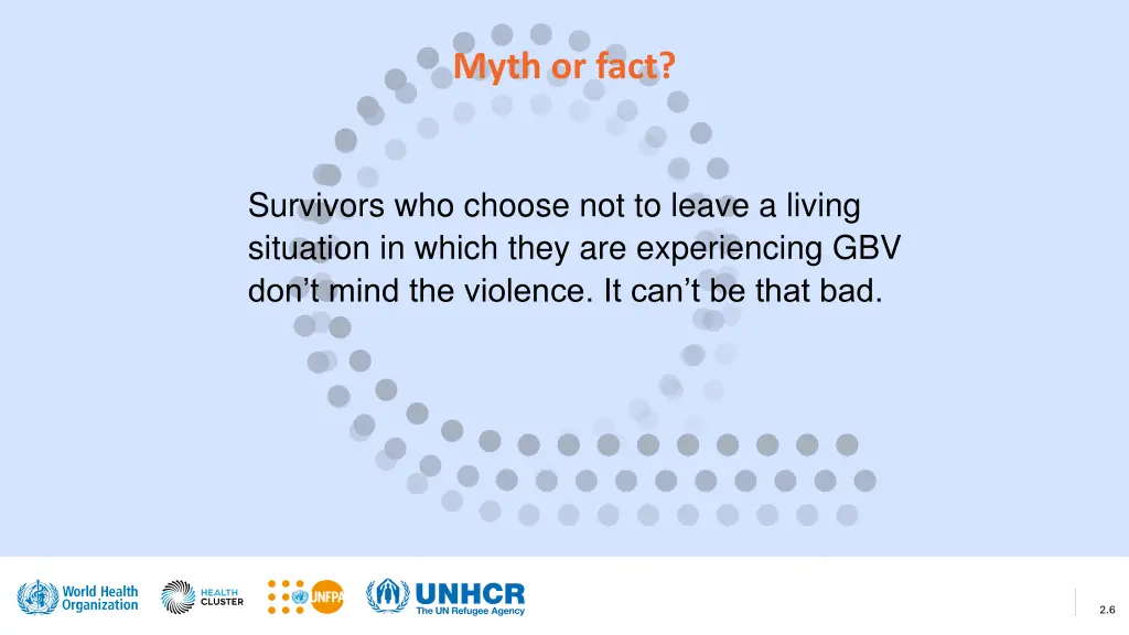 myth or fact 1