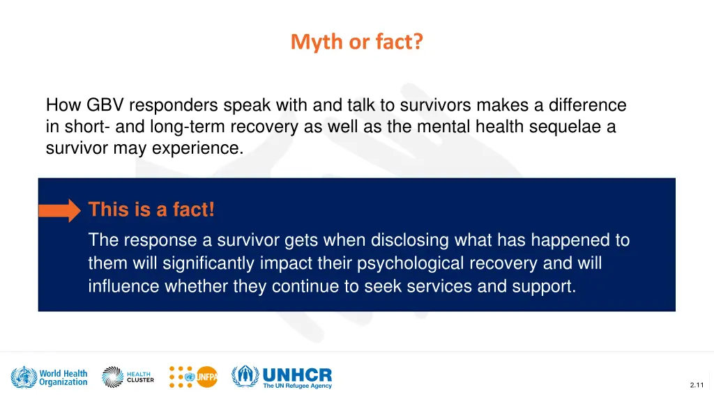 myth or fact 6
