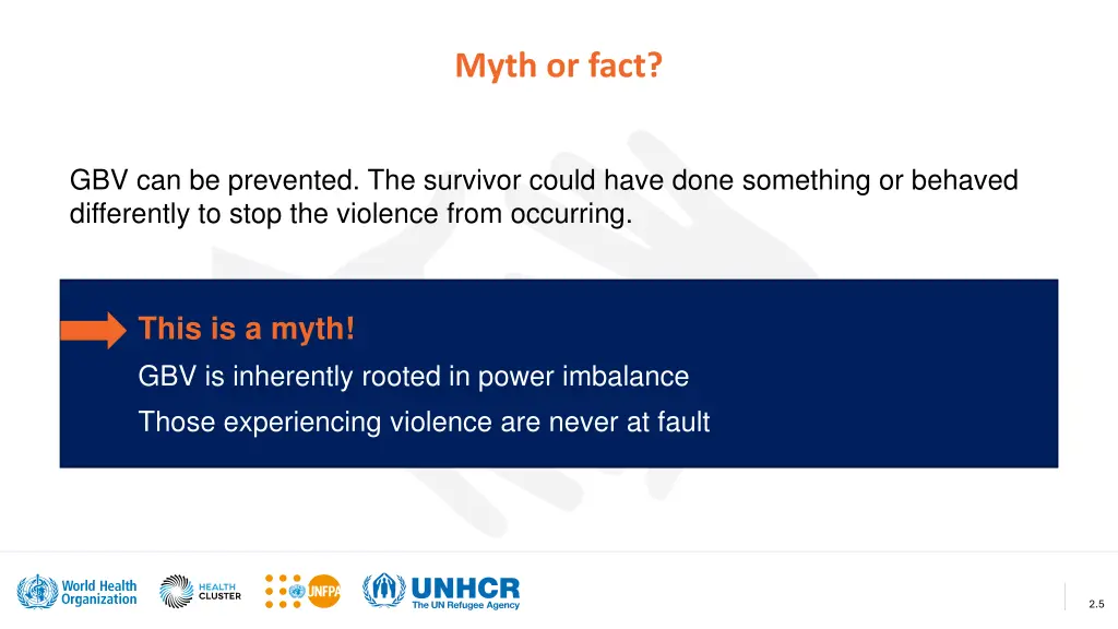 myth or fact
