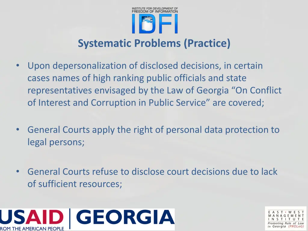 systematic problems practice