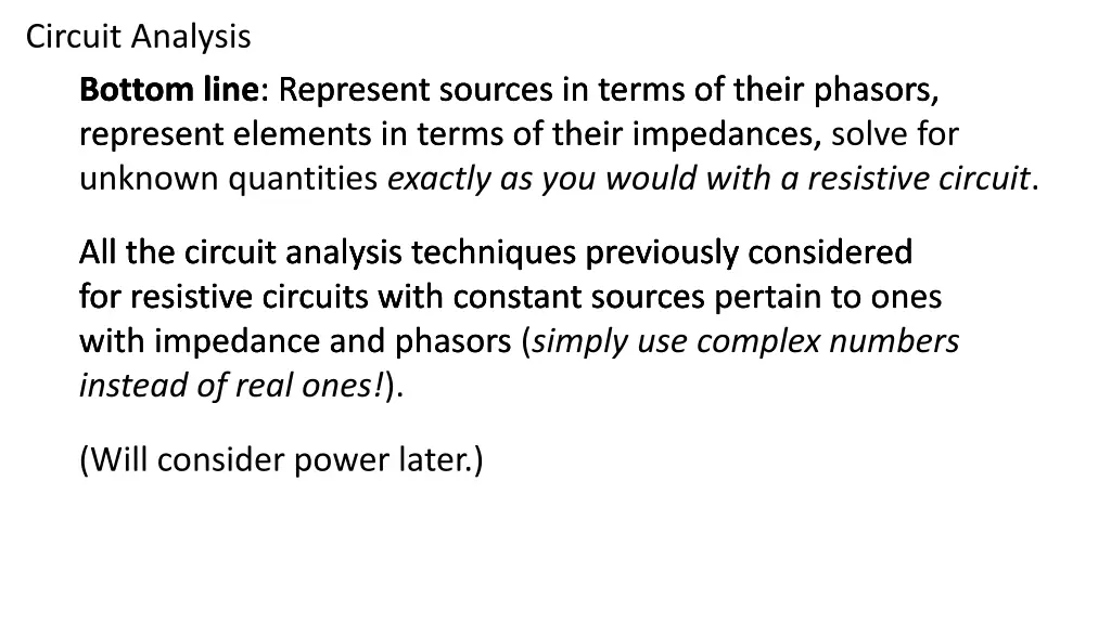 circuit analysis