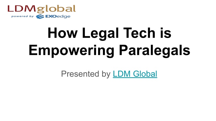 how legal tech is empowering paralegals