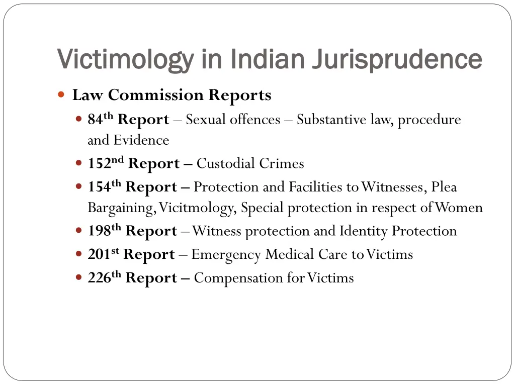 victimology in indian jurisprudence victimology 3