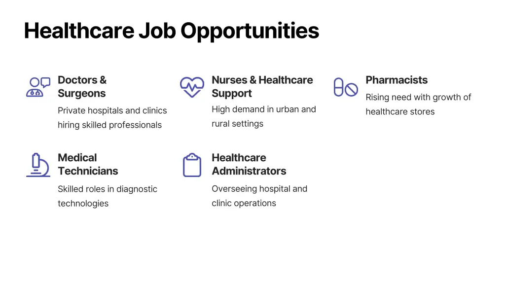 healthcare job opportunities