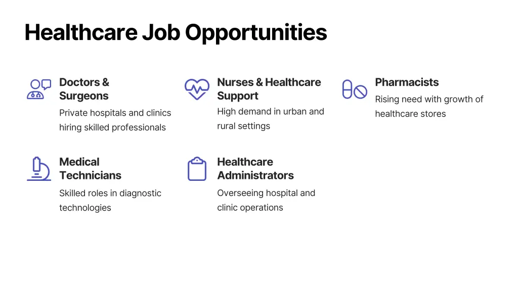 healthcare job opportunities