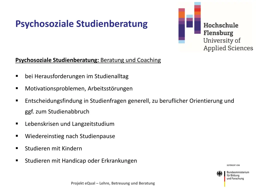 psychosoziale studienberatung