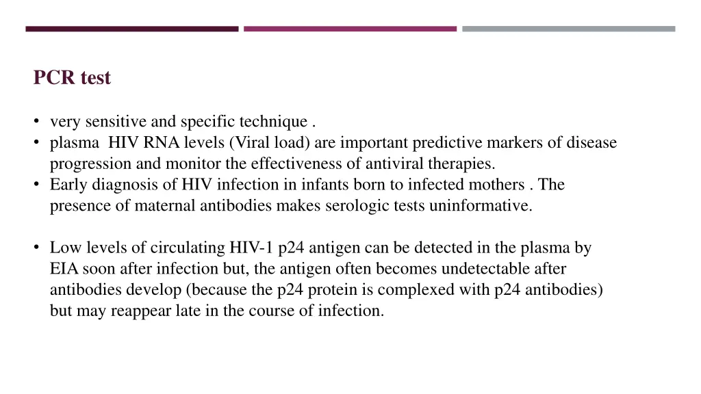 pcr test very sensitive and specific technique