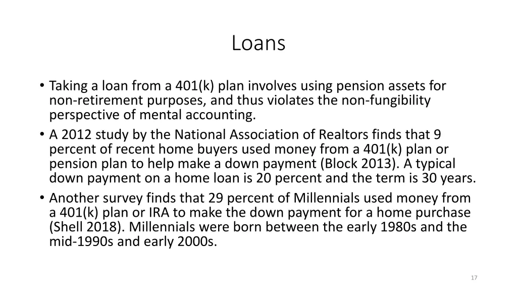 loans