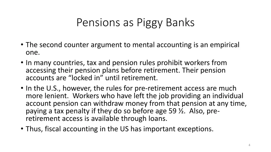 pensions as piggy banks