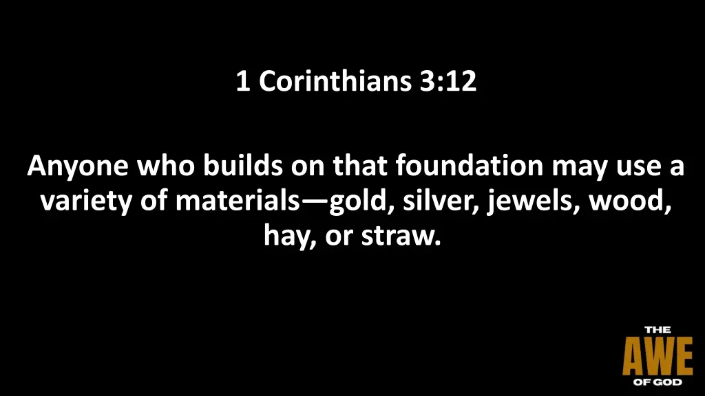 1 corinthians 3 12