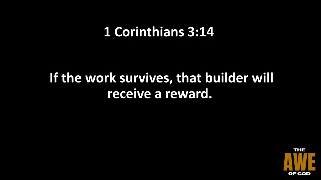 1 corinthians 3 14