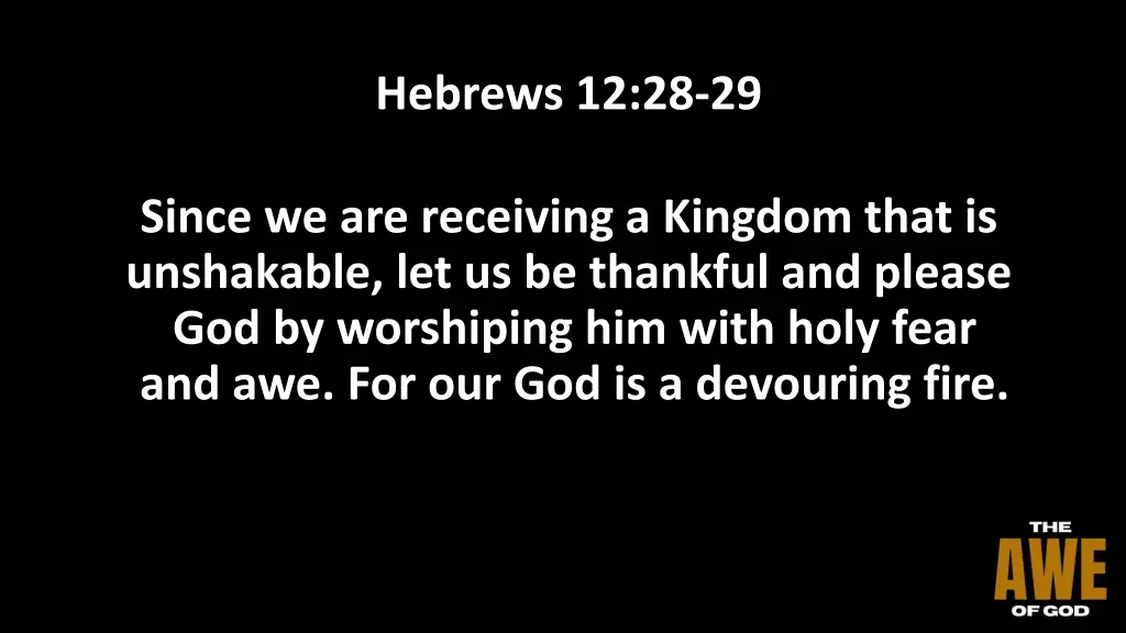 hebrews 12 28 29