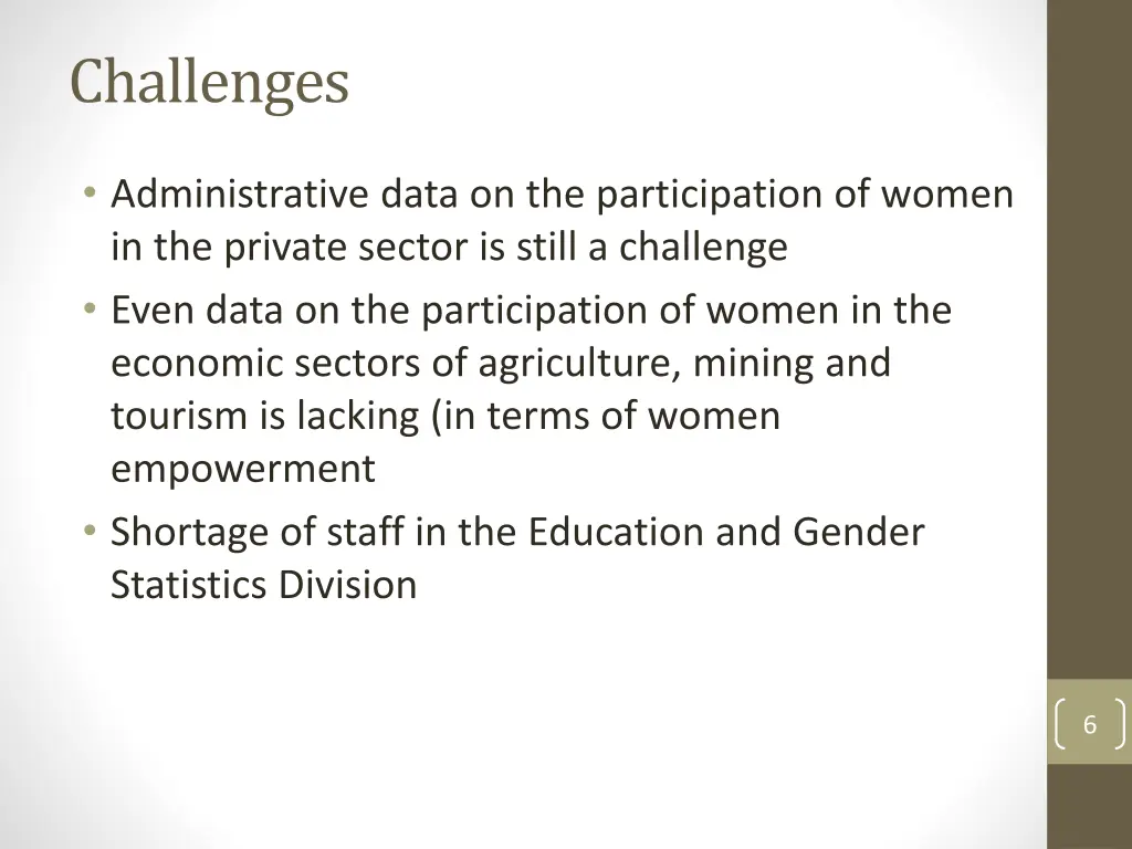 challenges