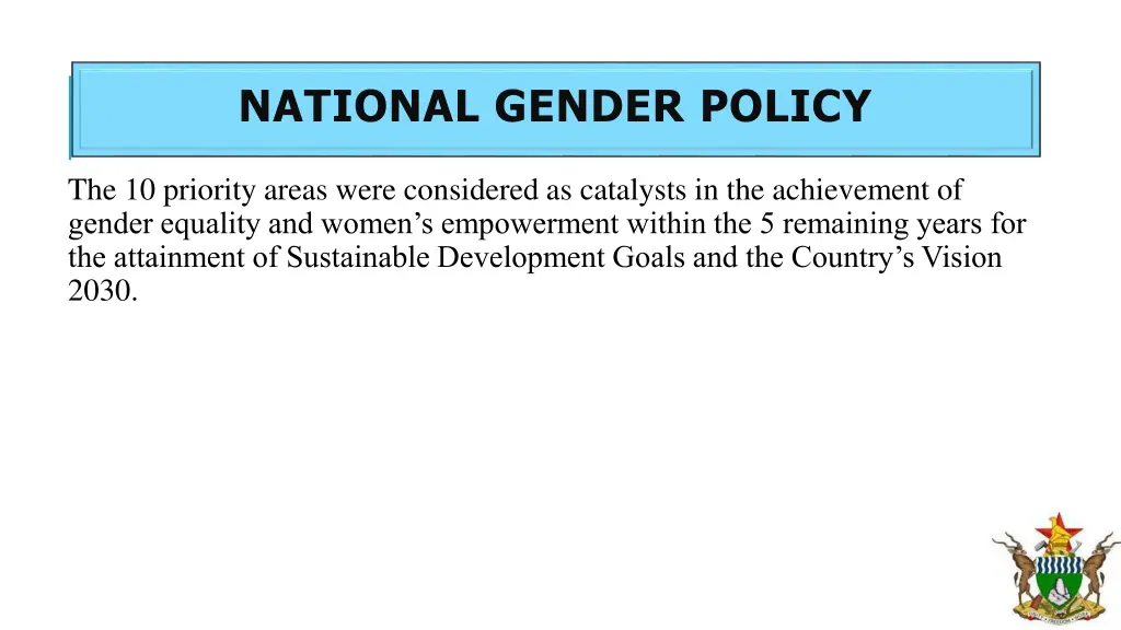 national gender policy 3
