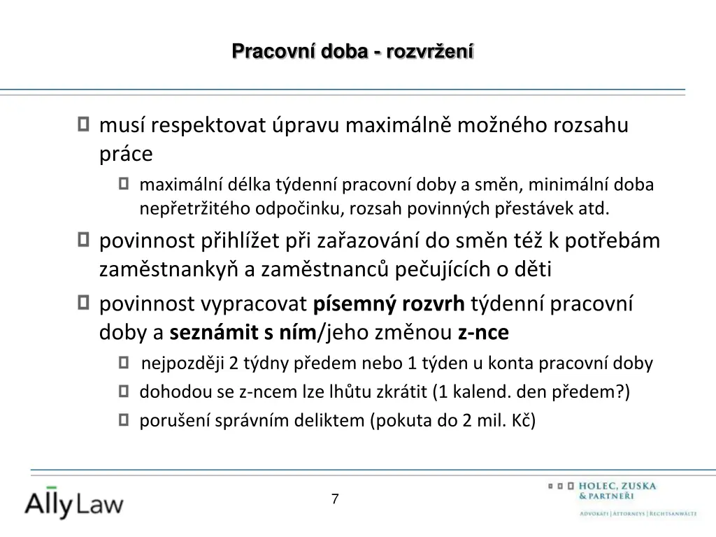 pracovn doba rozvr en 2