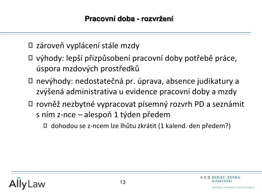 pracovn doba rozvr en 8