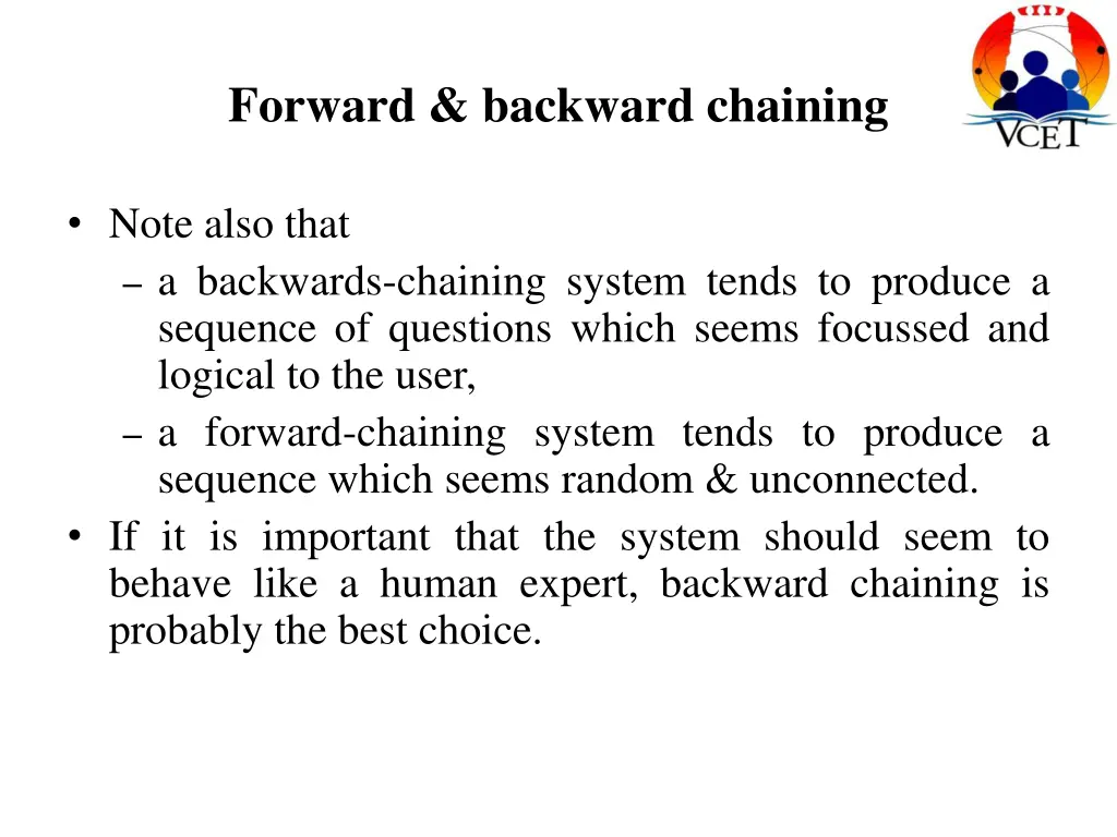 forward backward chaining 4