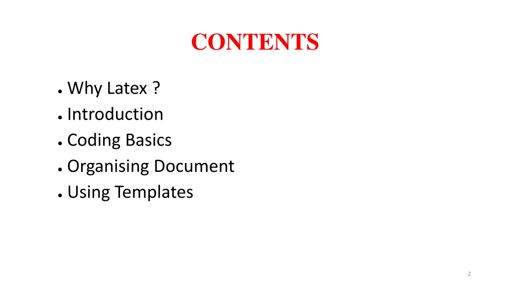 contents