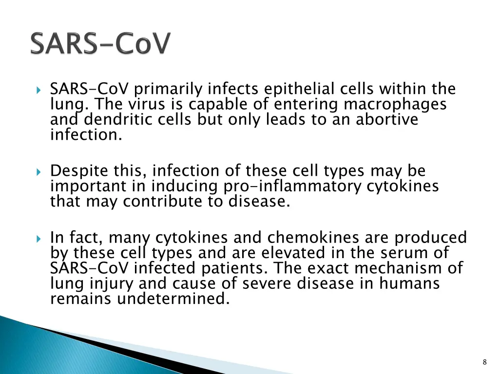sars cov primarily infects epithelial cells