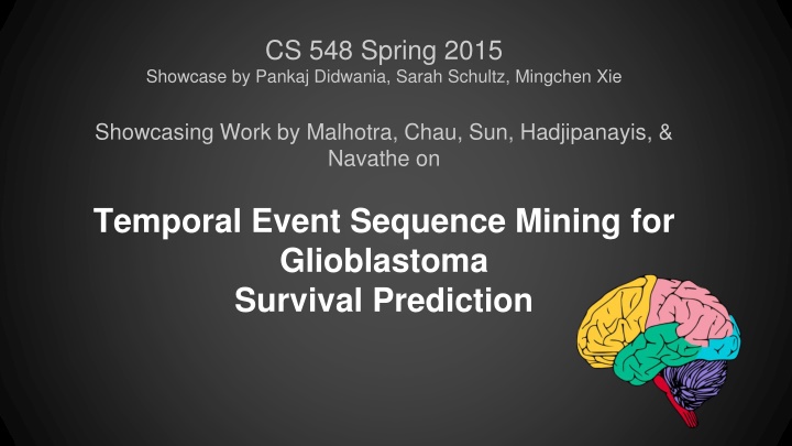 cs 548 spring 2015